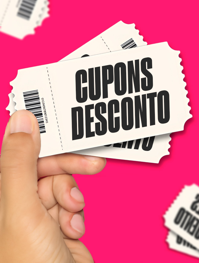 Cupões de desconto